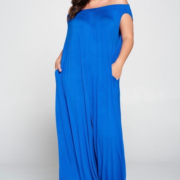 #50 PLUS Size Lovely Leisure Jumpsuit - Picture 3 of 5